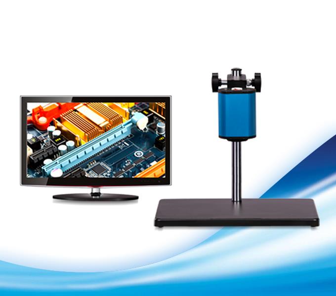 Видеомикроскоп с широким полем зрения и автофокусировкой серии INTC-RU300F